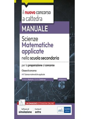 cover image of [EBOOK] Concorso a cattedra Scienze matematiche applicate nella scuola secondaria